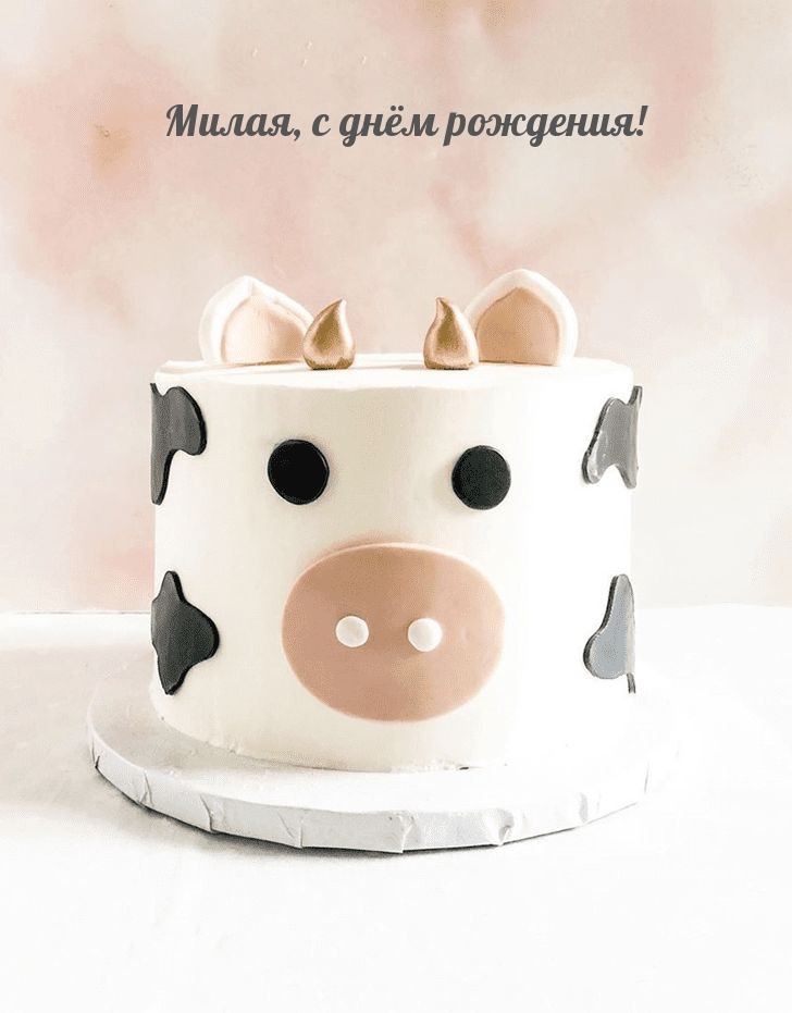 Милая, с днём рождения!