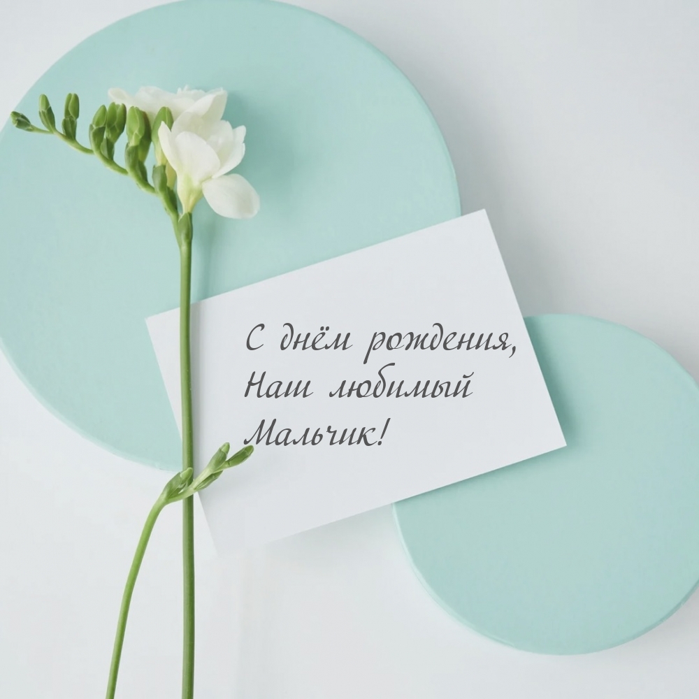 С днём рождения, наш любимый Мальчик!