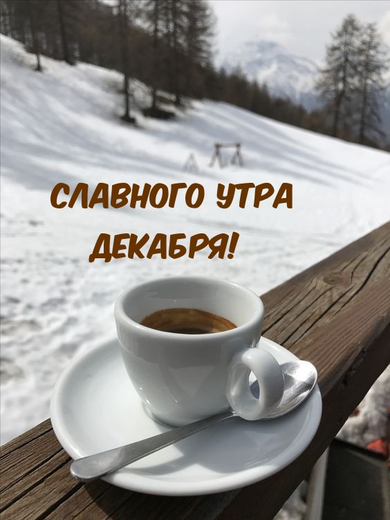 Славного утра Декабря!