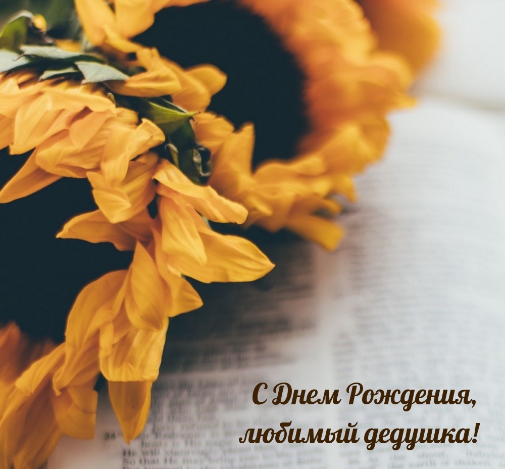 С Днем Рождения, любимый дедушка!