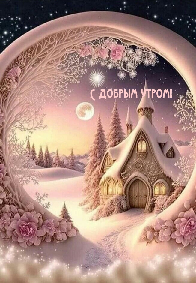 Картинки с надписями.  С добрым утром!.