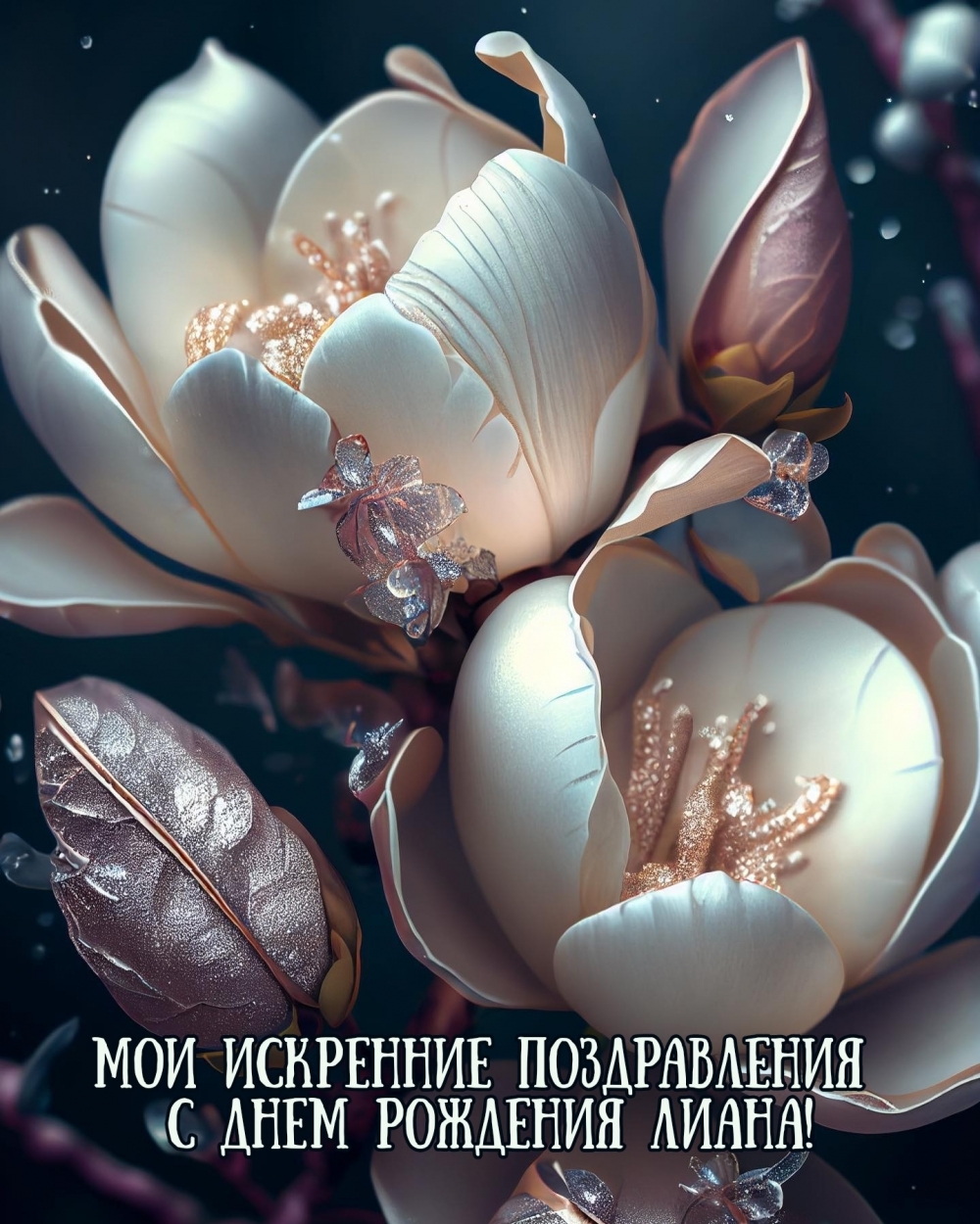 Мои искренние поздравления с днем рождения Лиана!