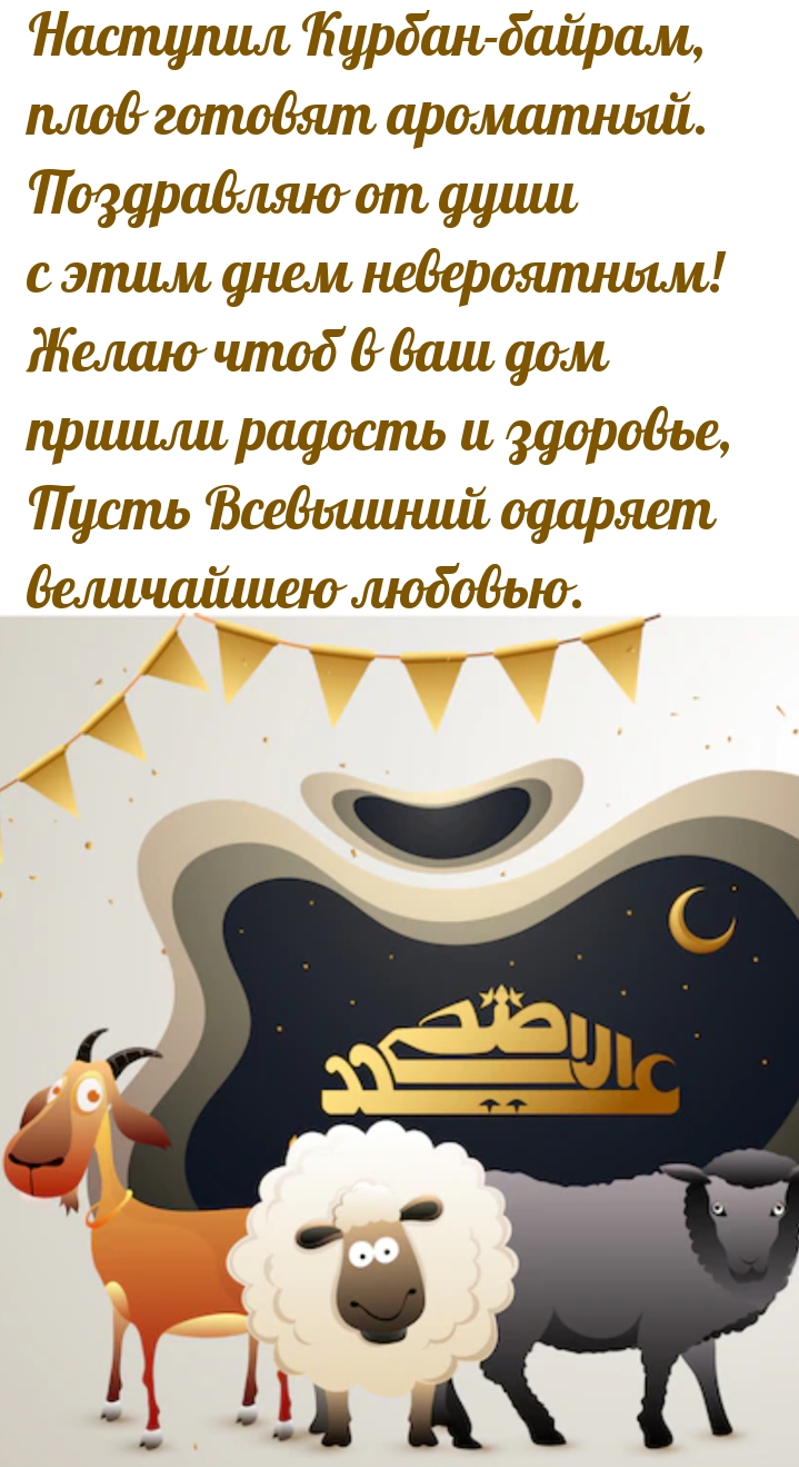 Наступил Курбан-байрам, плов готовят ароматный.