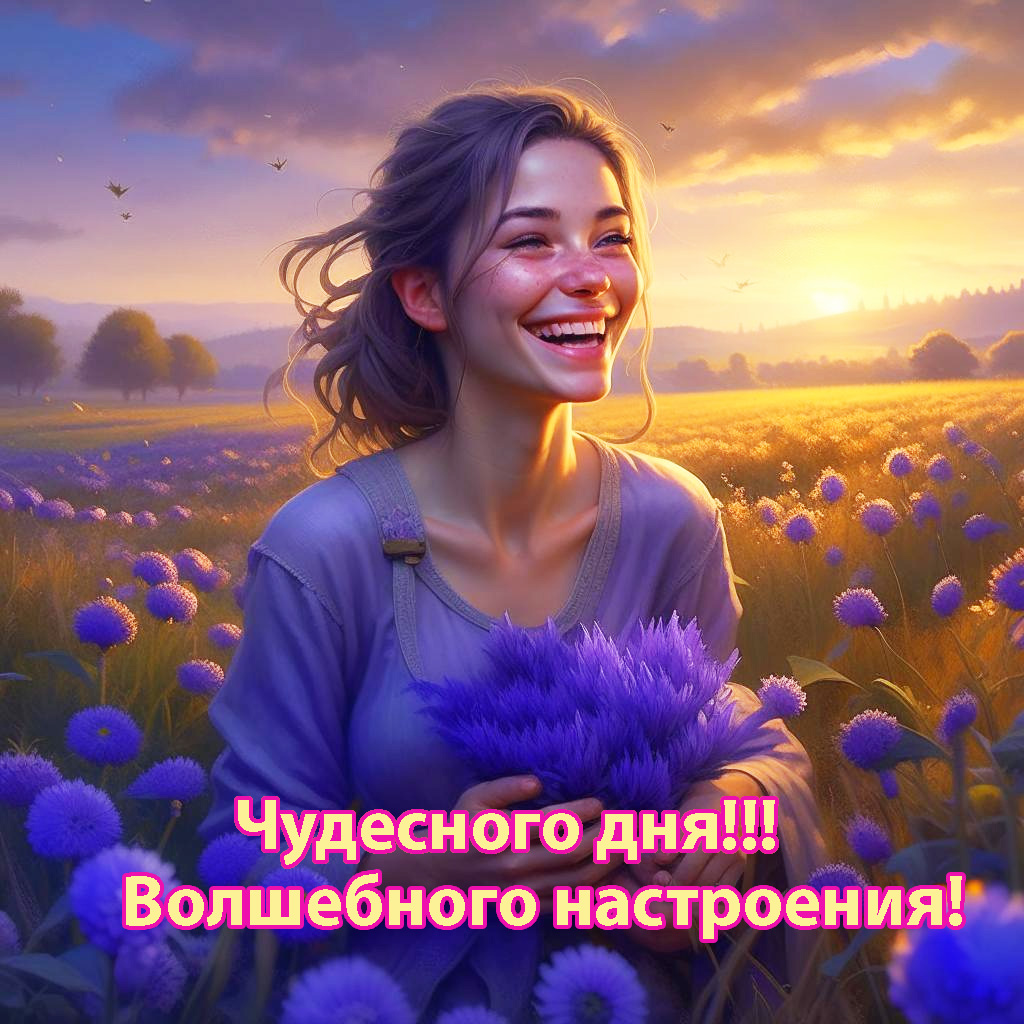 Чудесного дня! Волшебного настроения!