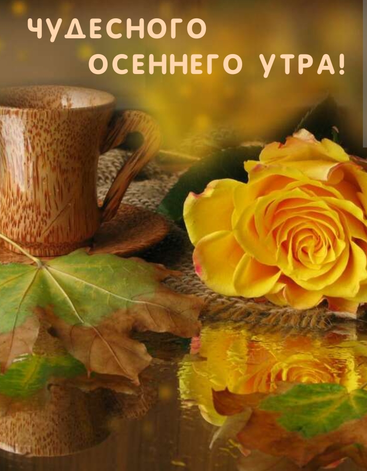 Чудесного осеннего Утра!