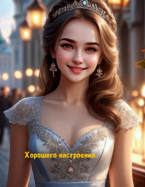 Хорошего настроения.