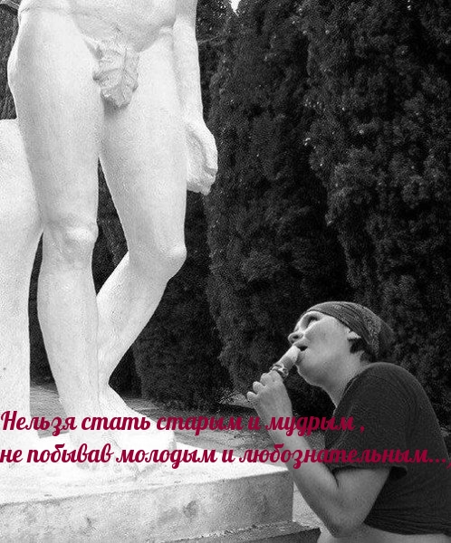 Нельзя стать старым и мудрым, не побывав молодым