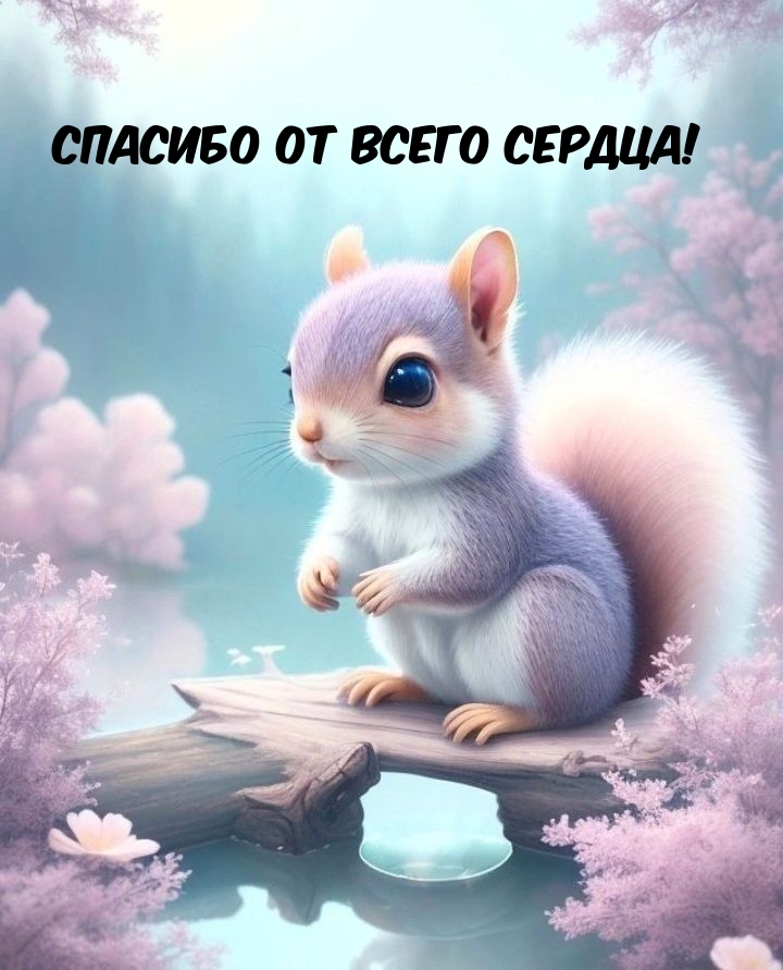 Спасибо от всего сердца!