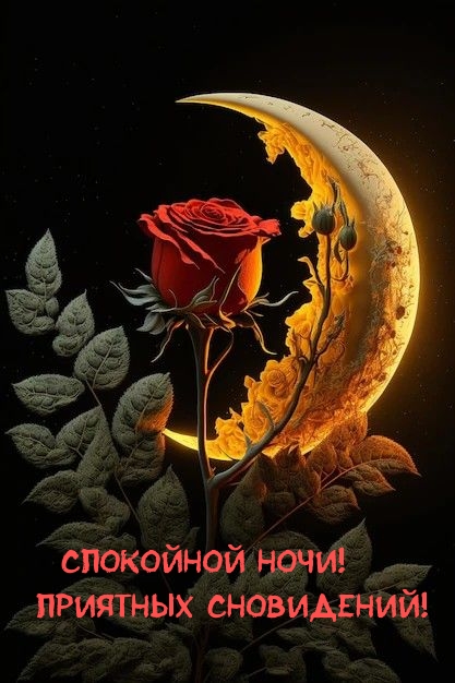 СПОКОЙНОЙ НОЧИ! ПРИЯТНЫХ СНОВИДЕНИЙ!