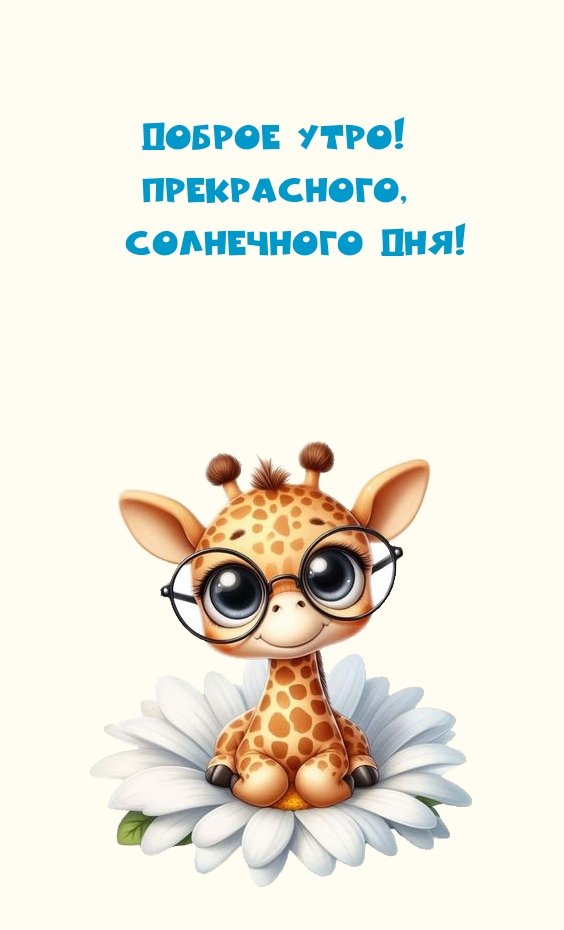 Доброе утро! Прекрасного, солнечного дня!