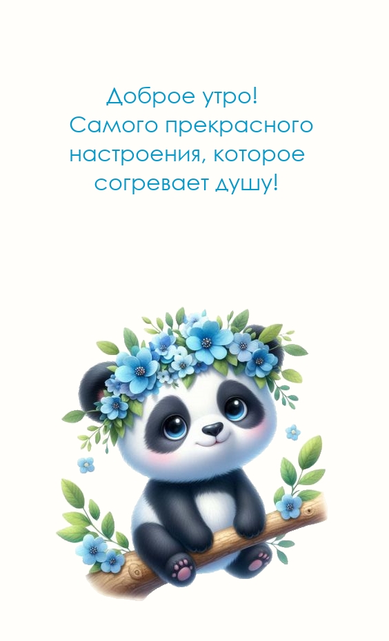 Доброе утро! Самого прекрасного настроения