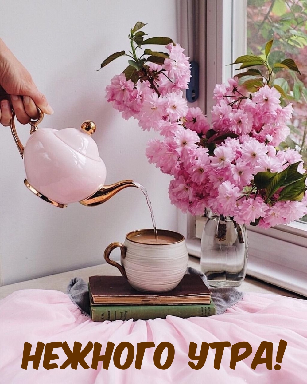 Нежного утра!