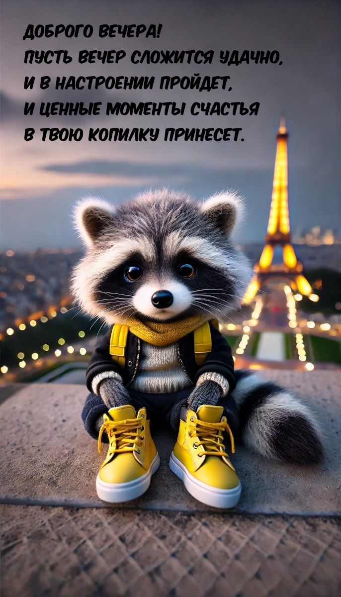 Доброго вечера! Пусть вечер сложится удачно