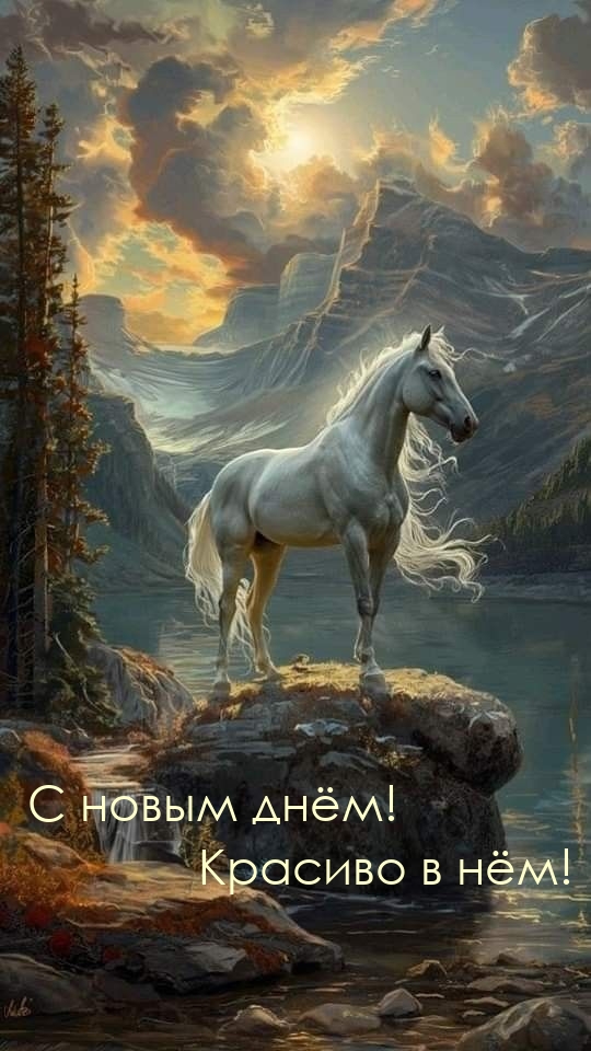 С новым днём! Красиво в нём!
