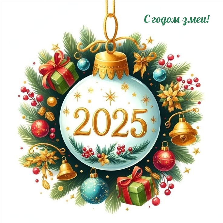 С годом змеи! 2025