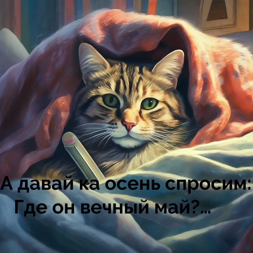 А давай ка осень спросим: Где он вечный май?…