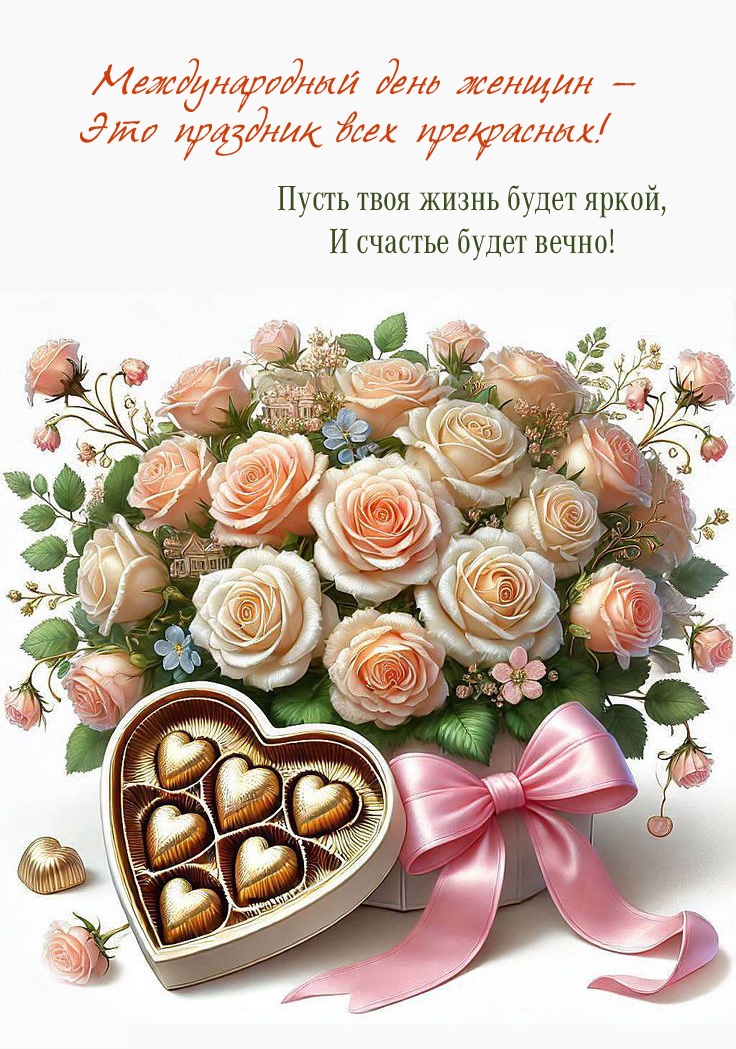 Красивое стихотворение на 8 марта