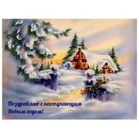 Поздравляю с наступающим Новым годом!