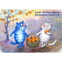 Даже осенью бывают маленькие радости!