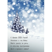 С Новым 2021 Годом! Стишок про быка