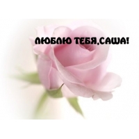 ЛЮБЛЮ ТЕБЯ,САША!