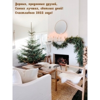 Самых лучших, светлых дней! Счастливого 2022 года!