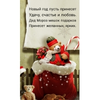 Новый год пусть принесет удачу, счастье