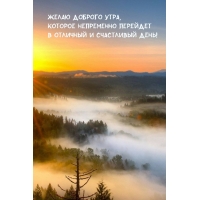Желаю доброго утра, которое перейдет в счастливый день!