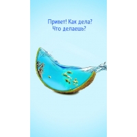 Привет! Как дела? Что делаешь?