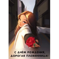 С днём рождения, дорогая племянница!