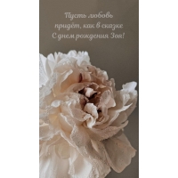 Пусть любовь придёт, как в сказке с днем рождения Зоя!