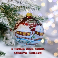 С Новым 2024 годом, Радости, успехов!