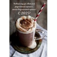 С 2025! Новый год уж светлый радостный пришел