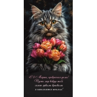 С 8 Марта, прекрасная дама!